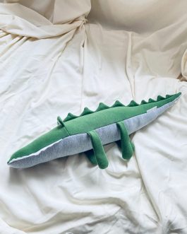 miękka poduszka krokodyl
